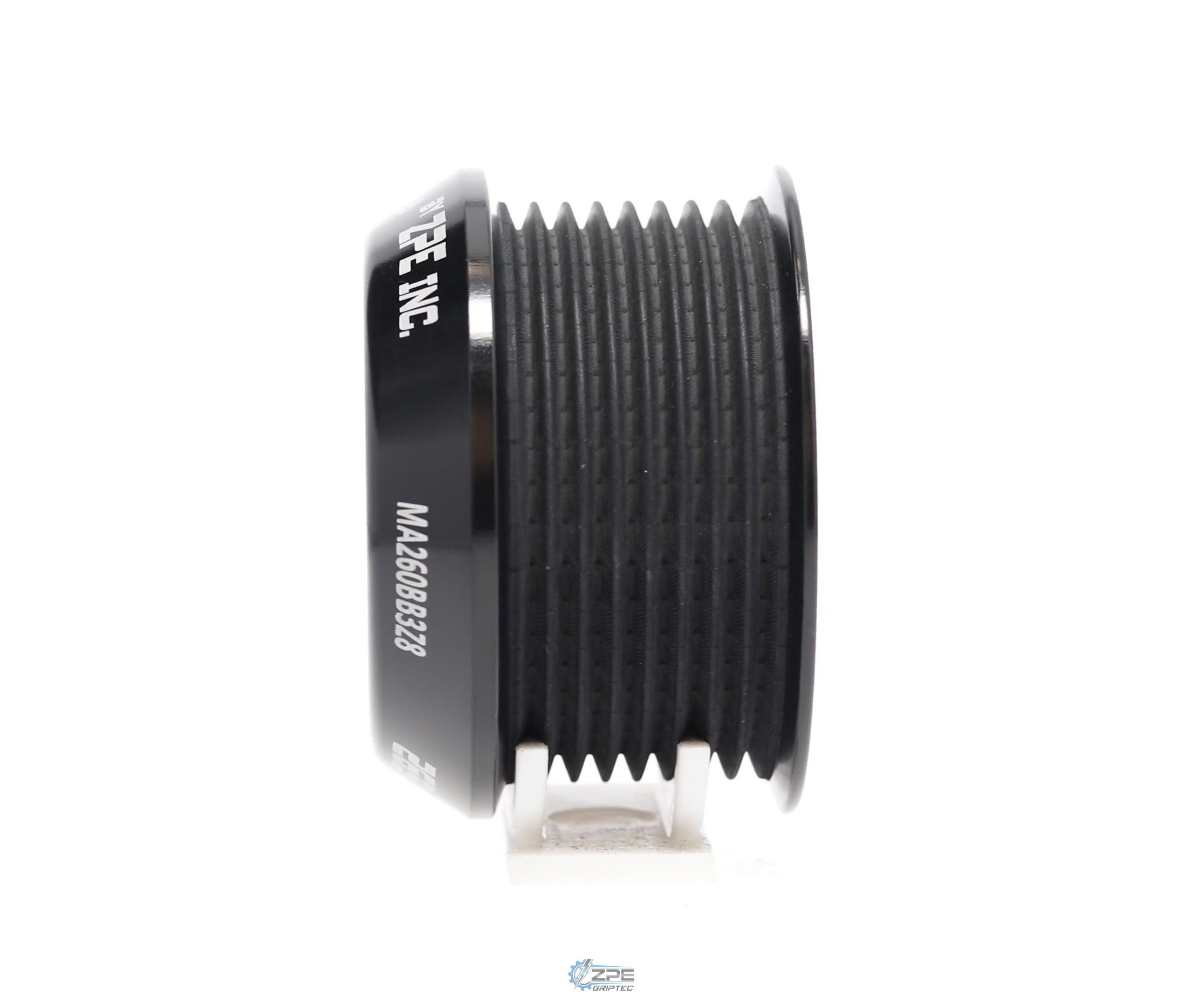 2.60" 8 Rib ZPE GripTec® 2pc Magnuson LSA/LT4 2650 TVS L3 Black Pulley Only